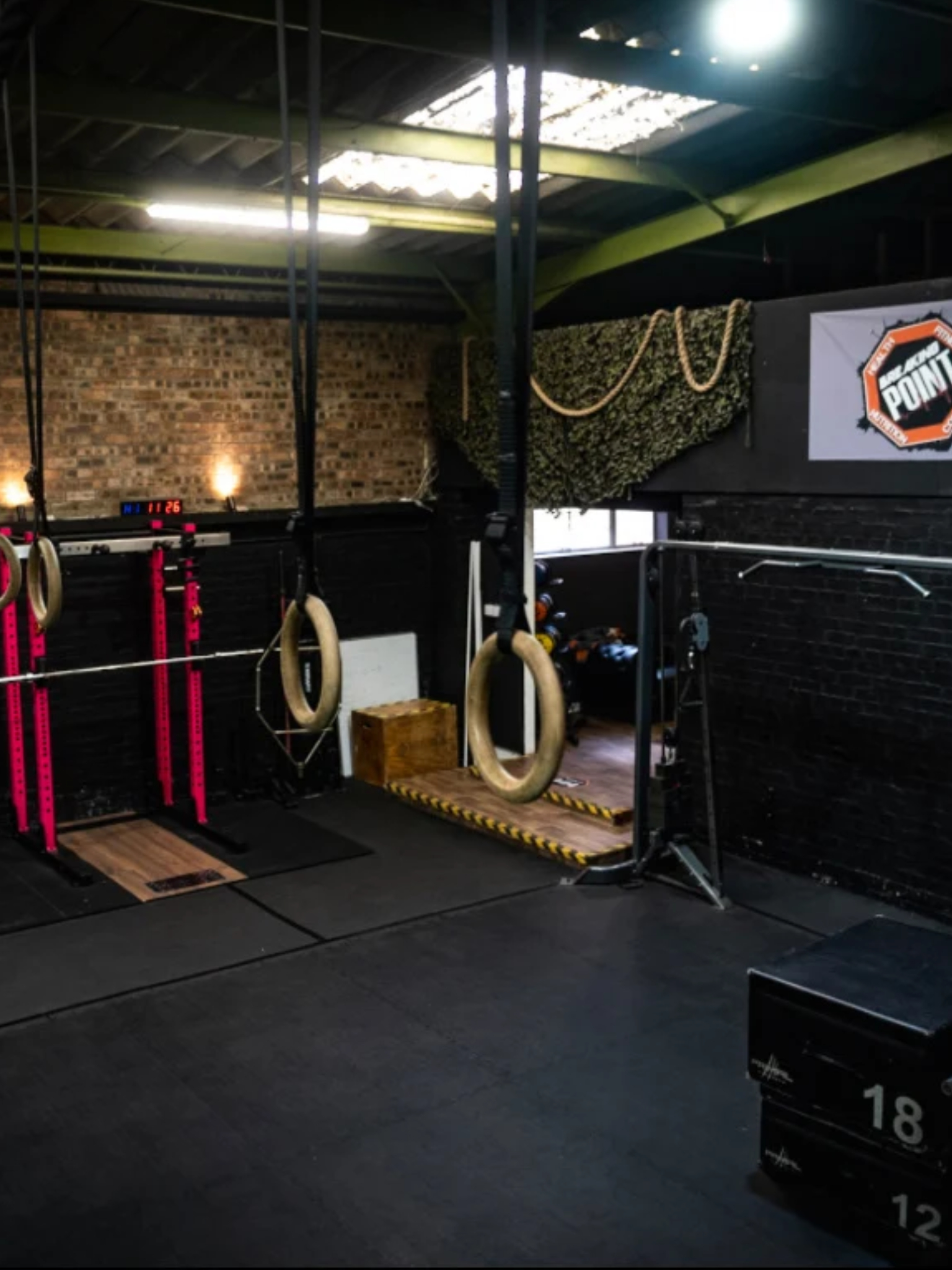 Breaking Point Gym Floor